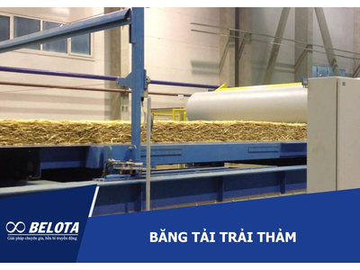 Băng tải trải thảm