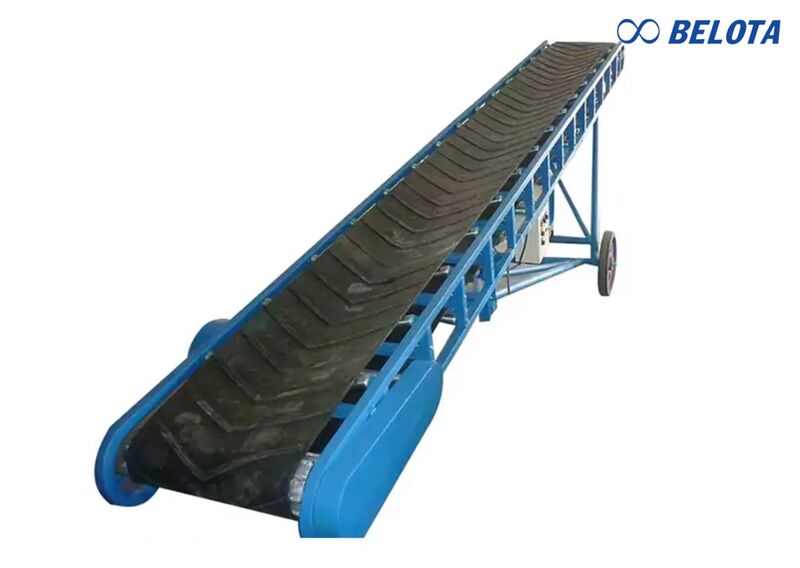 Băng tải vận chuyển cát được sử dụng để di chuyển cát, đá rời trong các ngành xây dựng