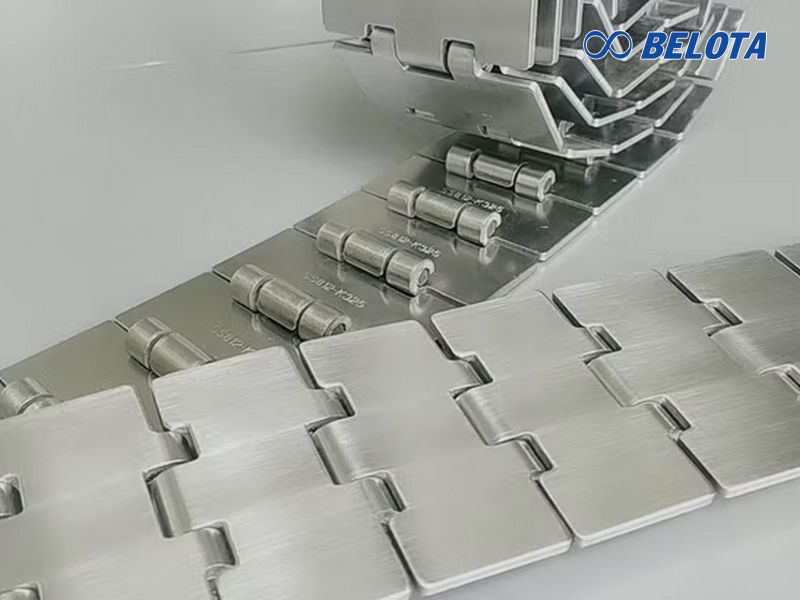 Băng tải xích inox dòng 812/ 815