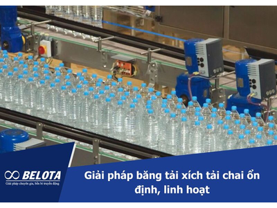 Băng tải xích tải chai