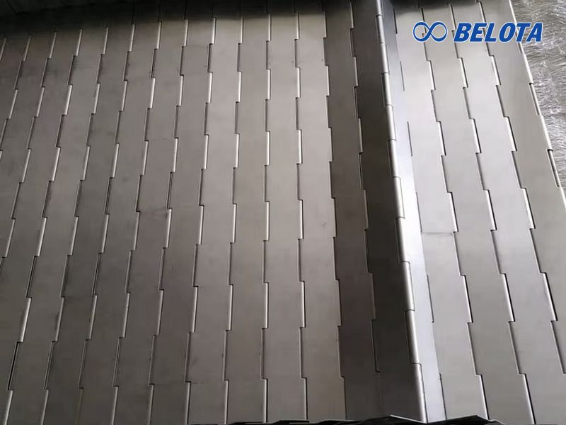 Băng tải xích tấm Inox