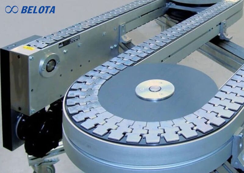 băng tải xích thường có giá thành cao