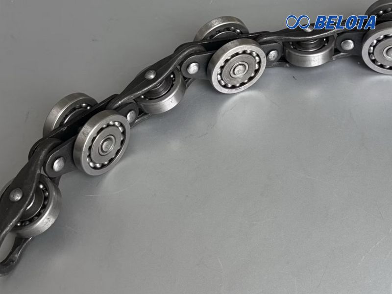 Băng tải xích treo dây chuyền sơn tĩnh điện