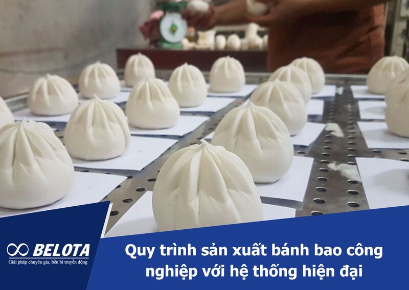 Industrial Bao Bun Production Process with Modern Systems
