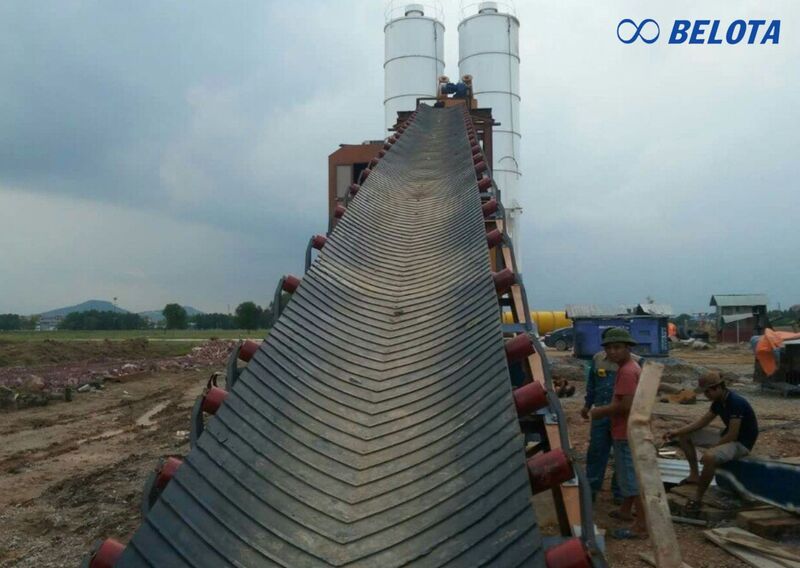 Băng tải cao su gân V