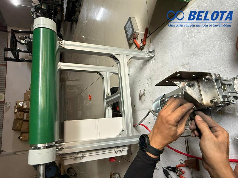 Belota chuyên thiết kế hệ thống băng tải và giải pháp truyền động phù hợp với nhu cầu của khách hàng