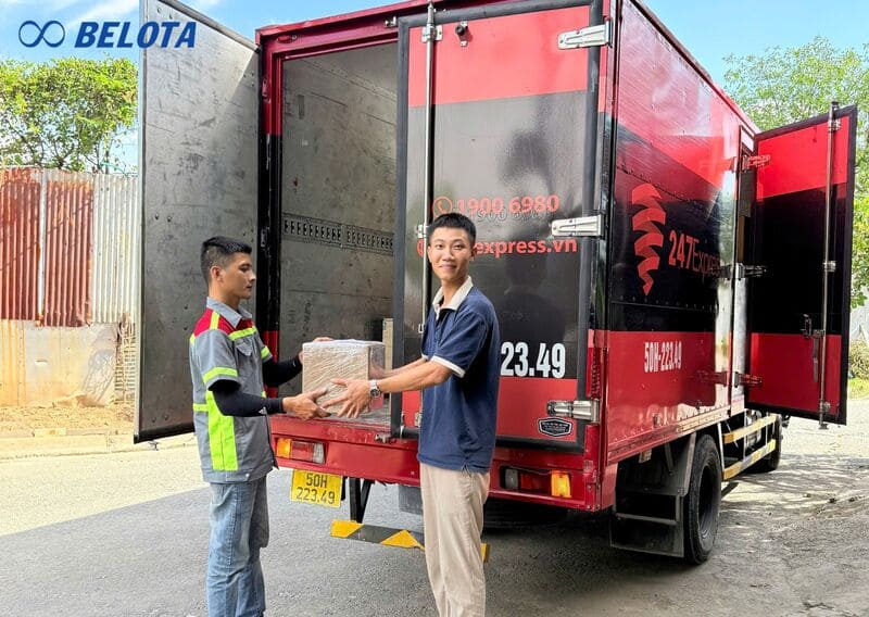 Belota có thể hỗ trợ giao nhanh trong ngày hoặc giao hỏa tốc theo yêu cầu