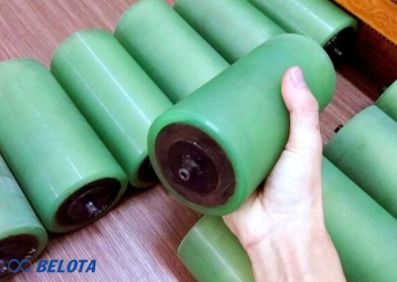 Belota cung cấp con lăn bọc nhựa PU yêu cầu