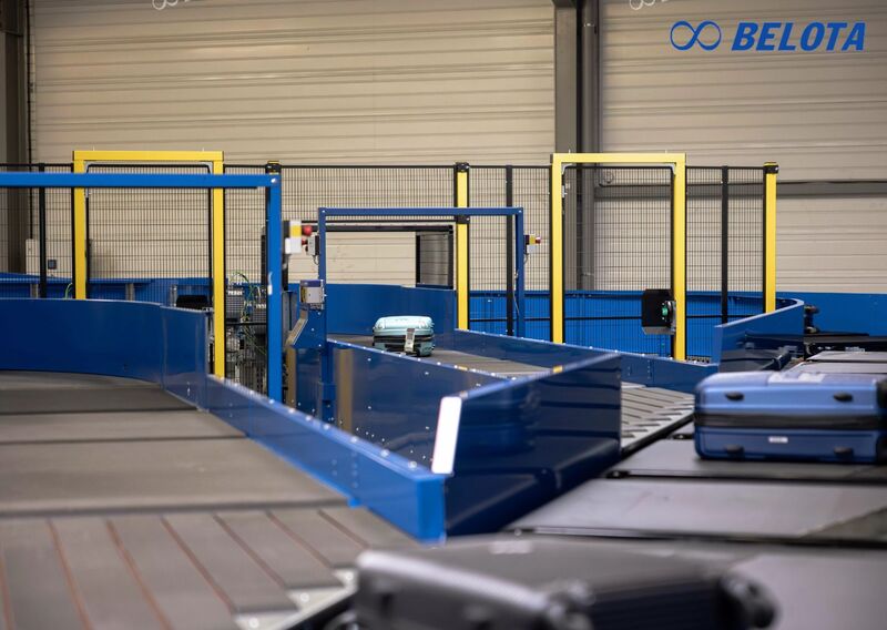 Belota cung cấp và gia công băng tải Flexam cho ngành sân bay