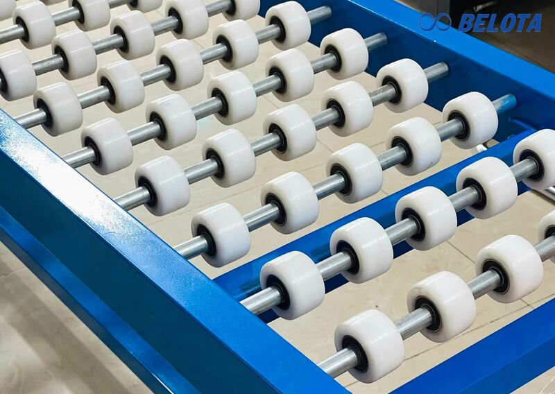 Belota gia công băng tải con lăn với nhiều loại vật liệu
