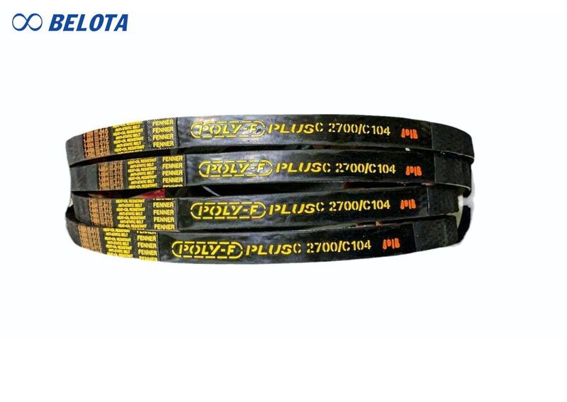 Belota hiện cung cấp dây curoa C104 từ nhiều thương hiệu nổi tiếng