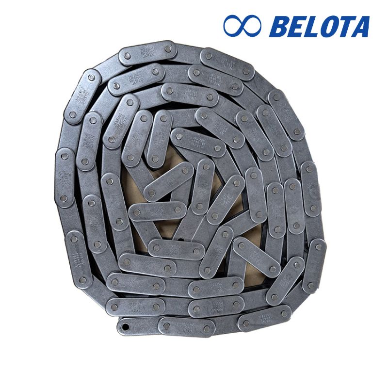 Bước xích lớn (38.1mm) giúp giảm số lượng mắt xích trên cùng một chiều dài băng tải