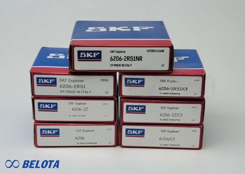 Các loại bạc đạn SKF 6206
