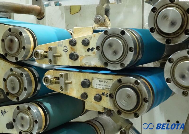 Các loại băng tải và thiết bị Belota cung cấp cho dây chuyền sản xuất tã dùng 1 lần