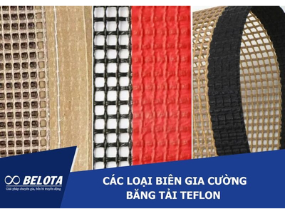 Các loại biên gia cường băng tải Teflon - So sánh chi tiết