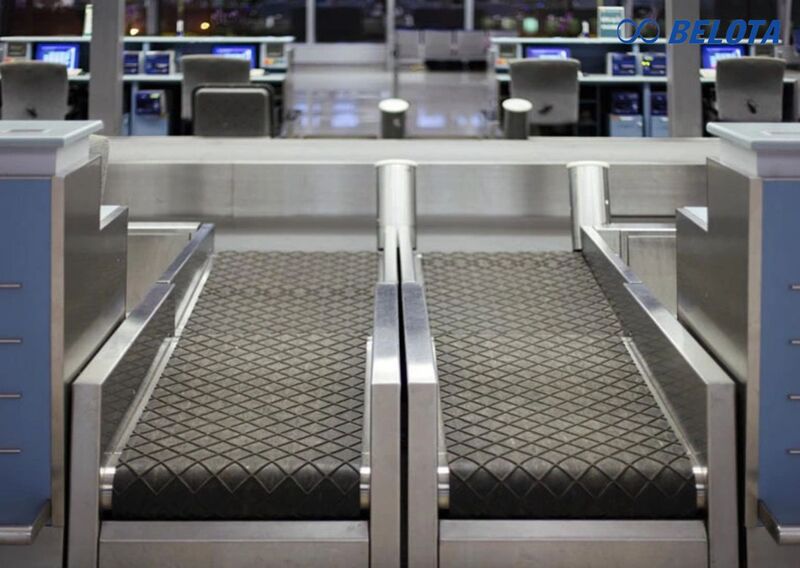 Các vị trí & loại băng tải trong hệ thống băng chuyền hành lý sân bay