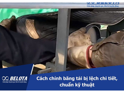 Cách chỉnh băng tải bị lệch chi tiết, chuẩn kỹ thuật