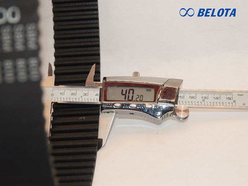 Cách tính chu vi dây curoa răng