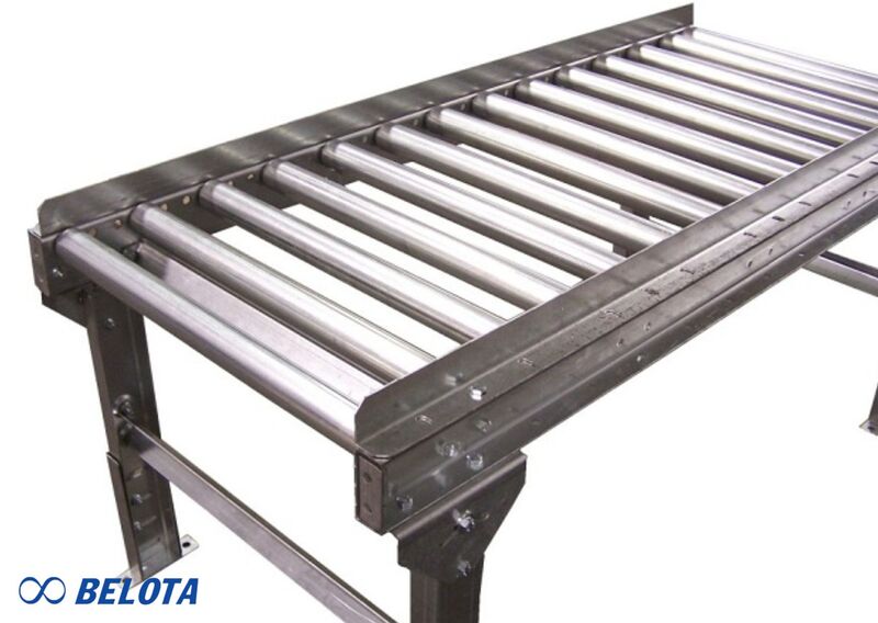 Cấu tạo băng tải con lăn tiêu chuẩn