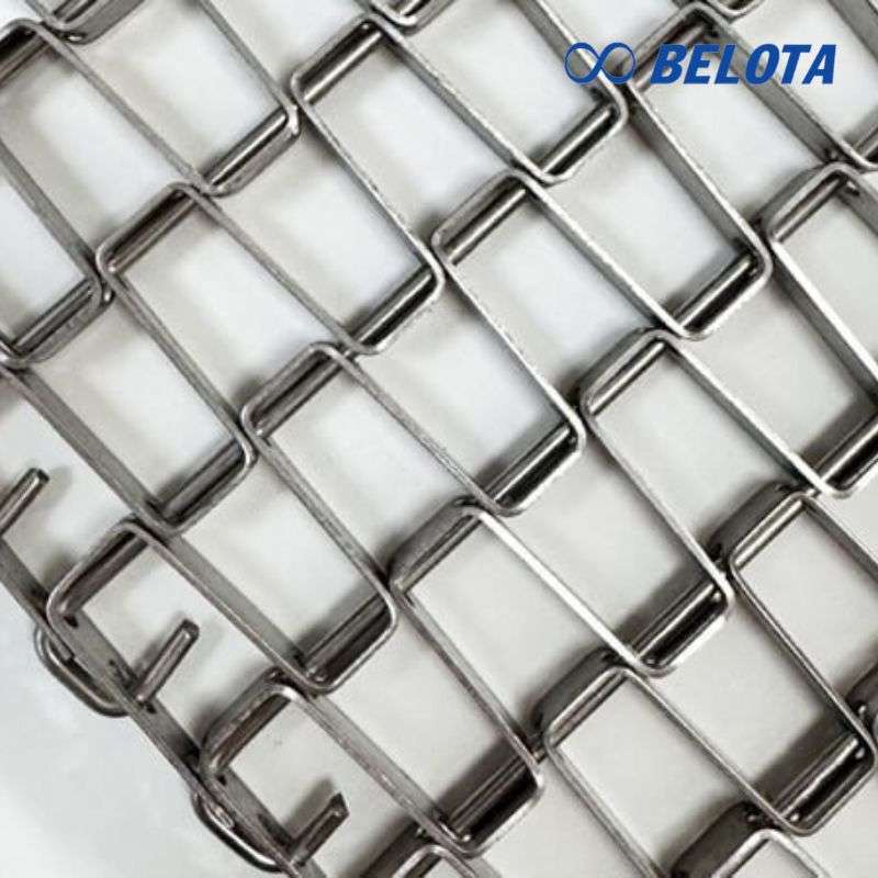 Thông số kỹ thuật của băng tải lưới inox móng ngựa