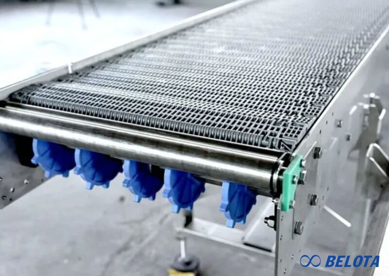 Cấu tạo chi tiết của băng tải lưới