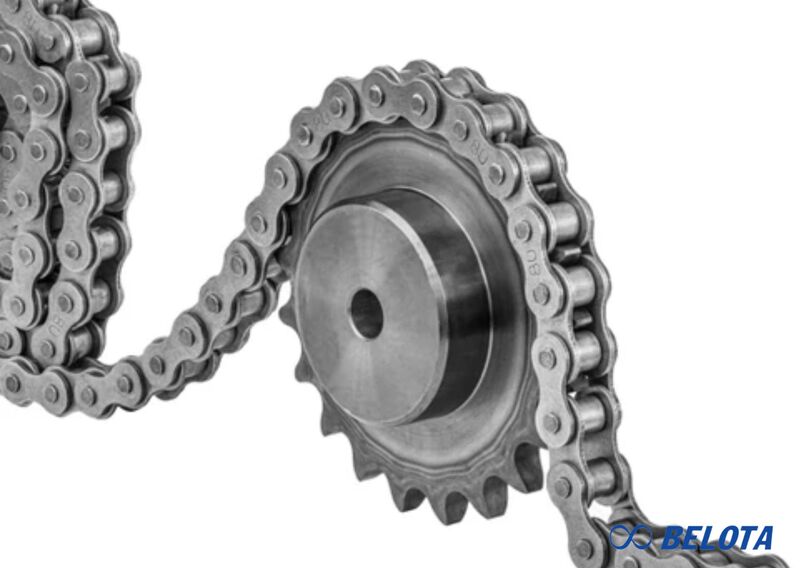 Cấu tạo chi tiết của bộ nhông sên xích