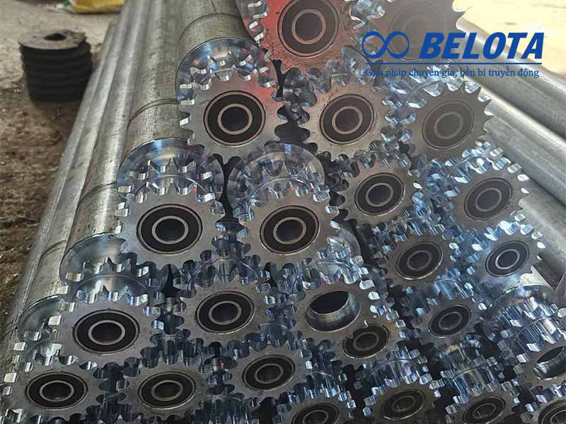 Cấu tạo chi tiết của con lăn xích