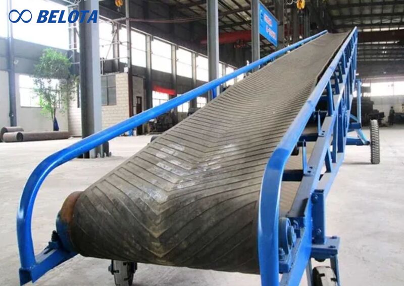 Cấu tạo của băng tải di động