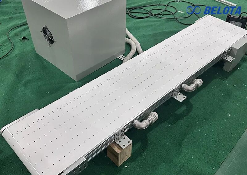 Cấu tạo của băng tải hút chân không