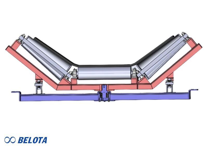 Cấu tạo của giá đỡ con lăn