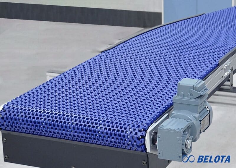 Cấu tạo của hệ thống băng tải nhựa