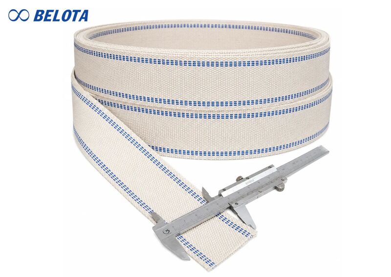 Cấu tạo dây đai cotton cho máy gấp vải