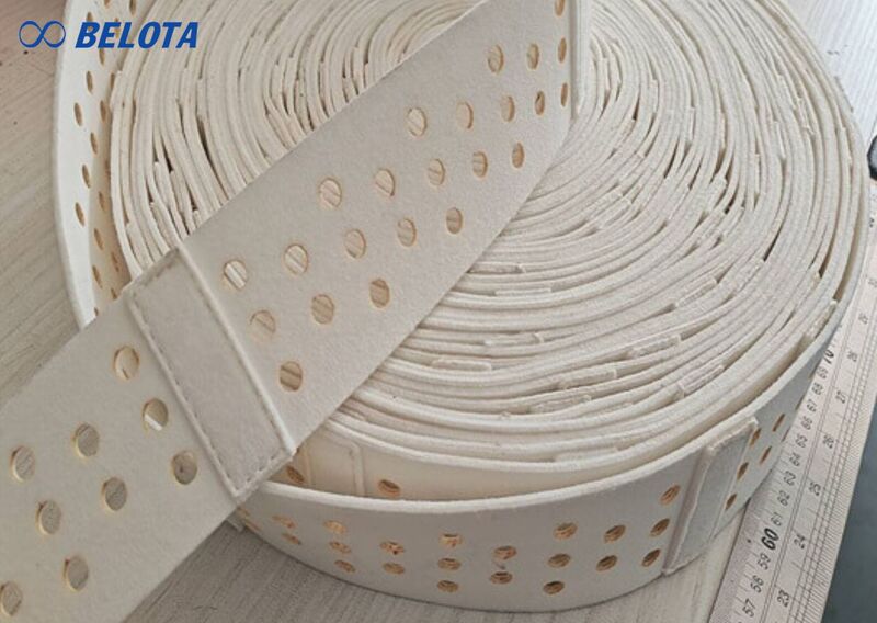 Cấu tạo dây đai máy cấp liệu