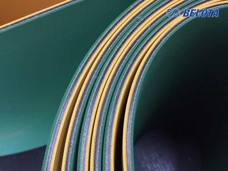 Cấu tạo nhiều lớp: gồm lớp cao su tổng hợp bên ngoài và lõi nylon hoặc polyester bên trong