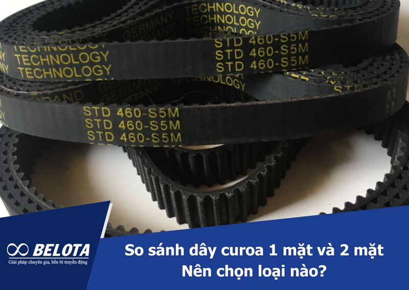 Compare Single-Sided vs Double-Sided Timing Belts