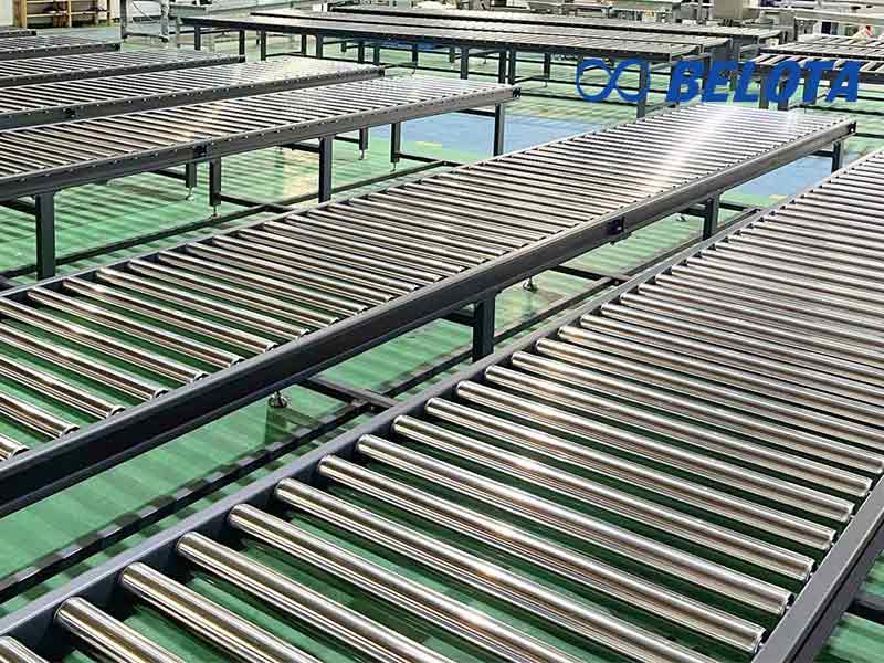 Băng tải con lăn mini bằng Inox