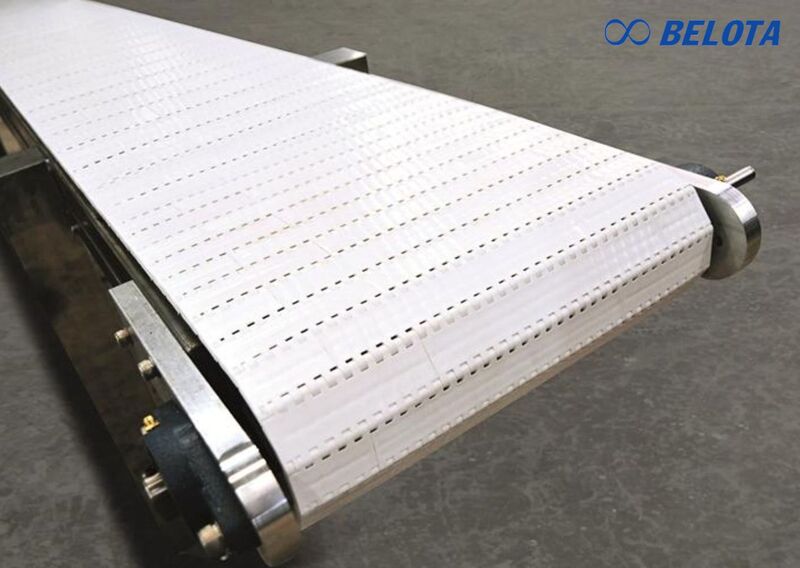 Công ty TNHH Belota chuyên cung cấp băng tải nhựa mặt phẳng kín