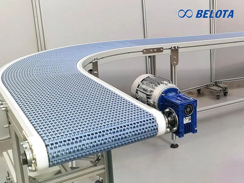 Curved Plastic Conveyor Belt