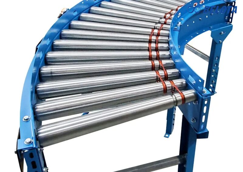 Curved Roller Conveyor