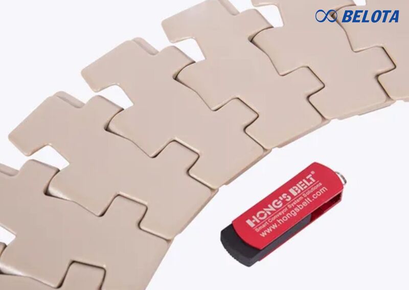 Đặc điểm và ưu thế vận hành băng tải xích nhựa 878 TAB