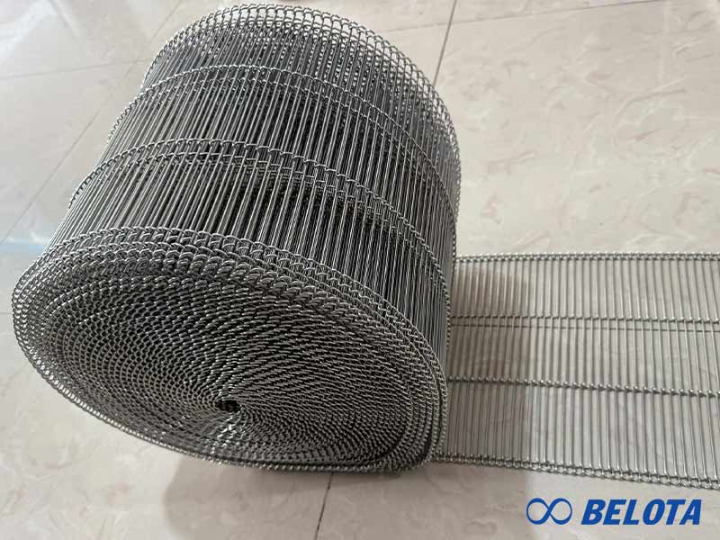 Dây băng tải lưới Inox được sử dụng trong các hệ thống cần thoát nước