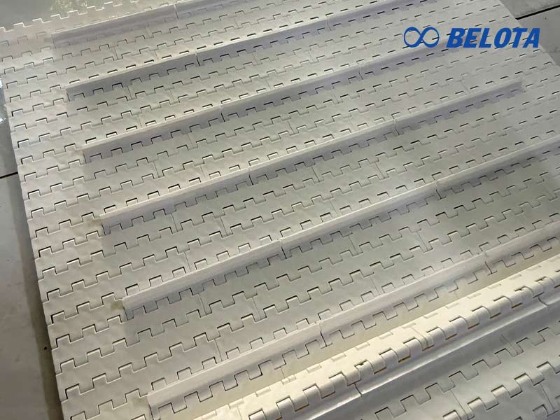 Dây băng tải nhựa Modular được cấu tạo từ các mắt xích nhựa liên kết với nhau