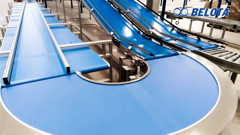 hệ thống băng tải pu