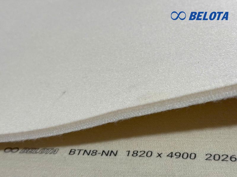 Dây belt băng tải nỉ có bề mặt mềm mại