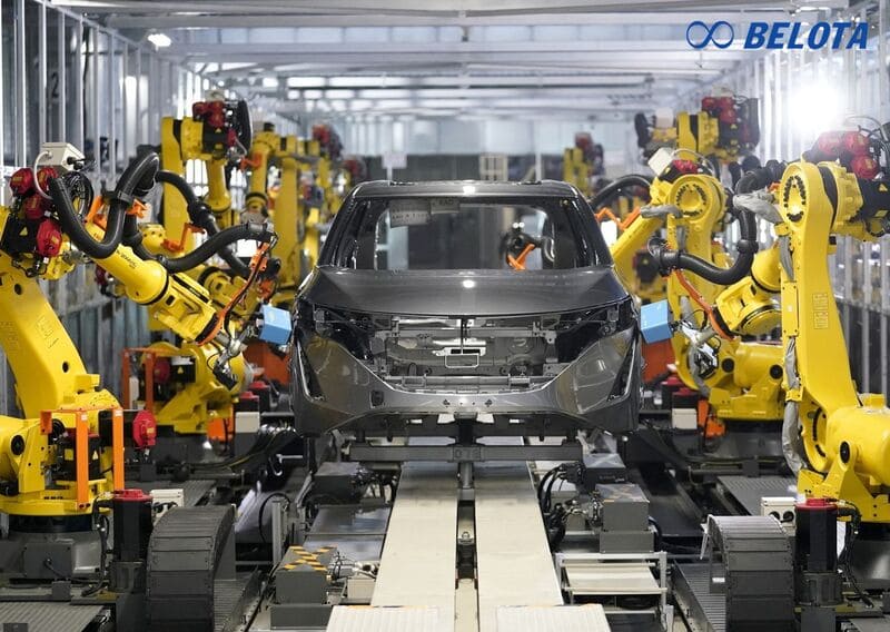 Dây chuyền lắp ráp tự động trong ngành điện tử, ô tô, xe máy