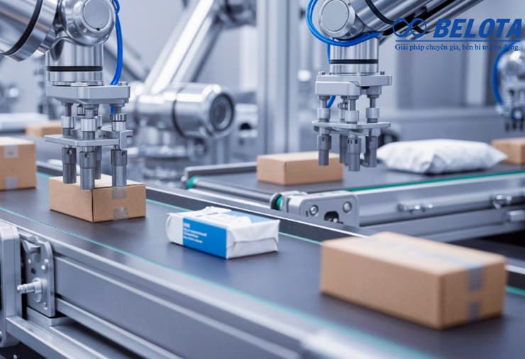 Dây chuyền sản xuất tự động có độ ổn định và độ chính xác cao