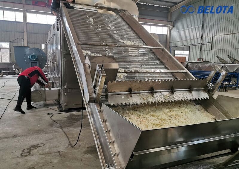 Dây chuyền sấy nông sản là hệ thống thiết bị được thiết kế để làm giảm độ ẩm trong các loại nông sản