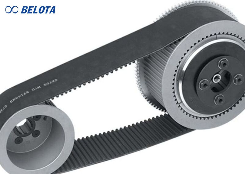 Dây curoa 1 mặt phù hợp với các hệ thống chỉ cần truyền động theo một chiều