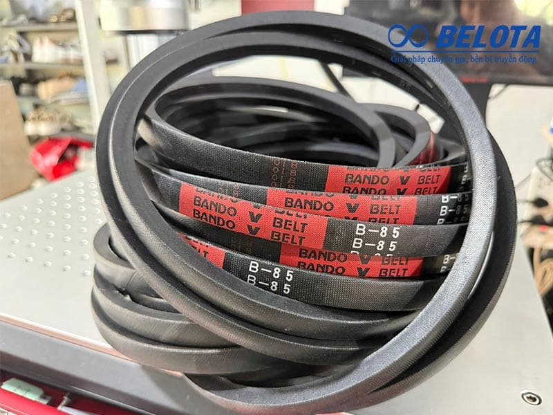 Dây curoa B85 có độ bền cơ học cao và tương thích với puly tiêu chuẩn của B Belt