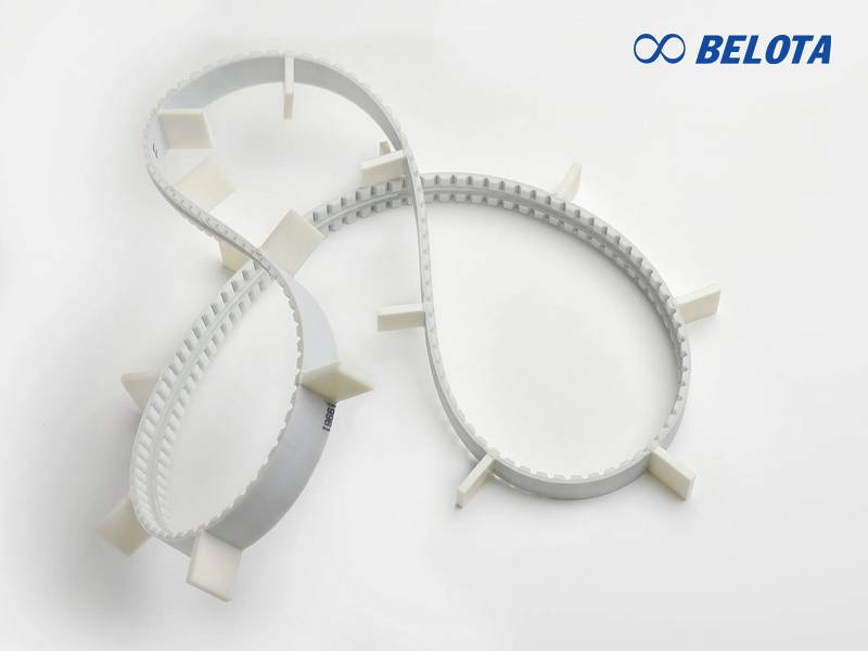 ​​​​​​​Dây curoa PU gắn gờ